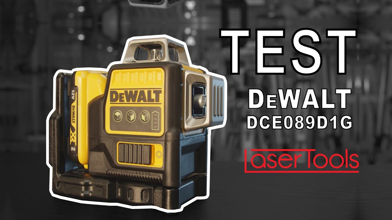 T:19 Sprawdzamy jak dobry jest zielony laser DeWalt DCE089D1G