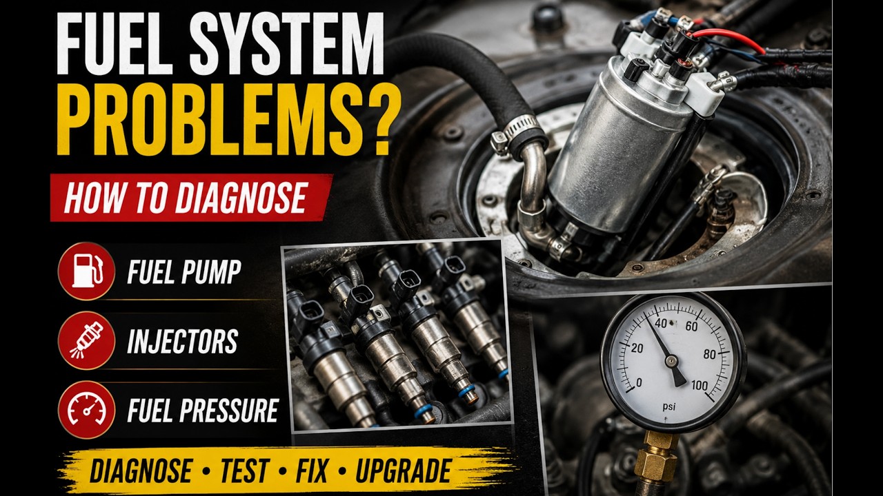 How to Diagnose a Fuel System: Pump, Injectors, Pressure & Upgrades