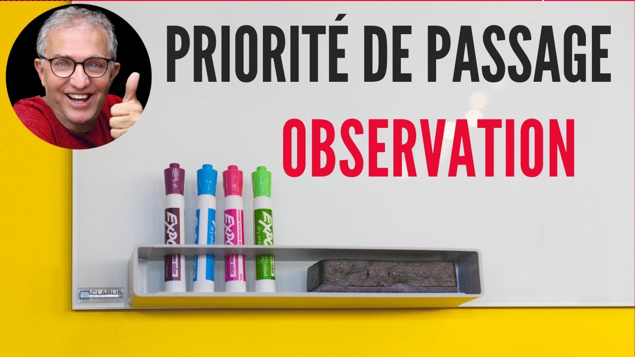 PRIORITÉ DE PASSAGE...Observation...Accidents #cours théorique 77