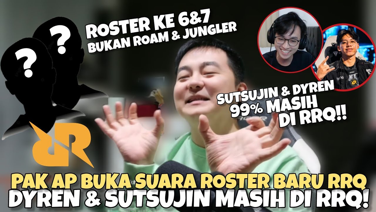PAK AP BUKA SUARA SUTSUJIN & DYREN MASIH DI RRQ HOHSI MPL ID S17 | Mobile Legends ID