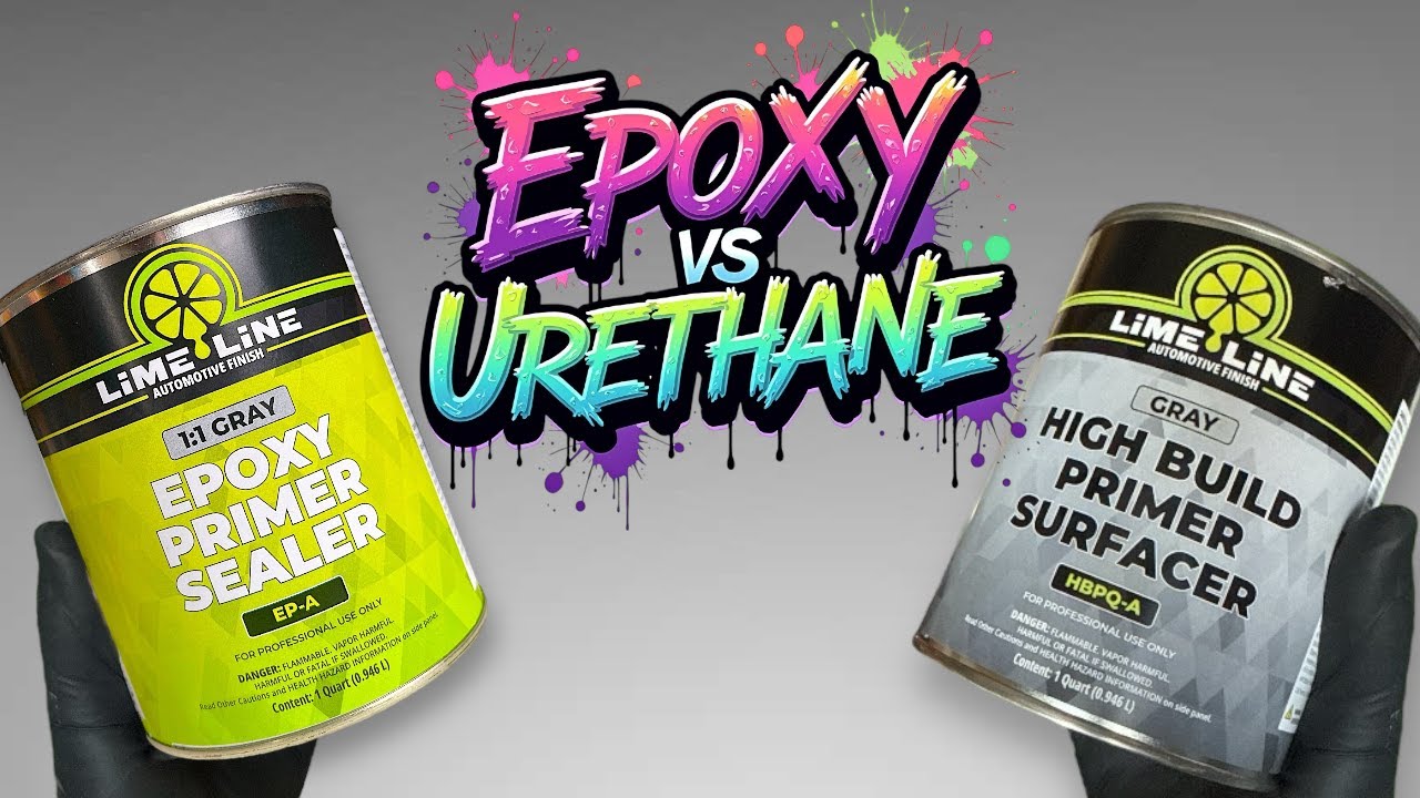 Automotive Primer: LiME LiNE Epoxy vs High Build Primer Surfacer