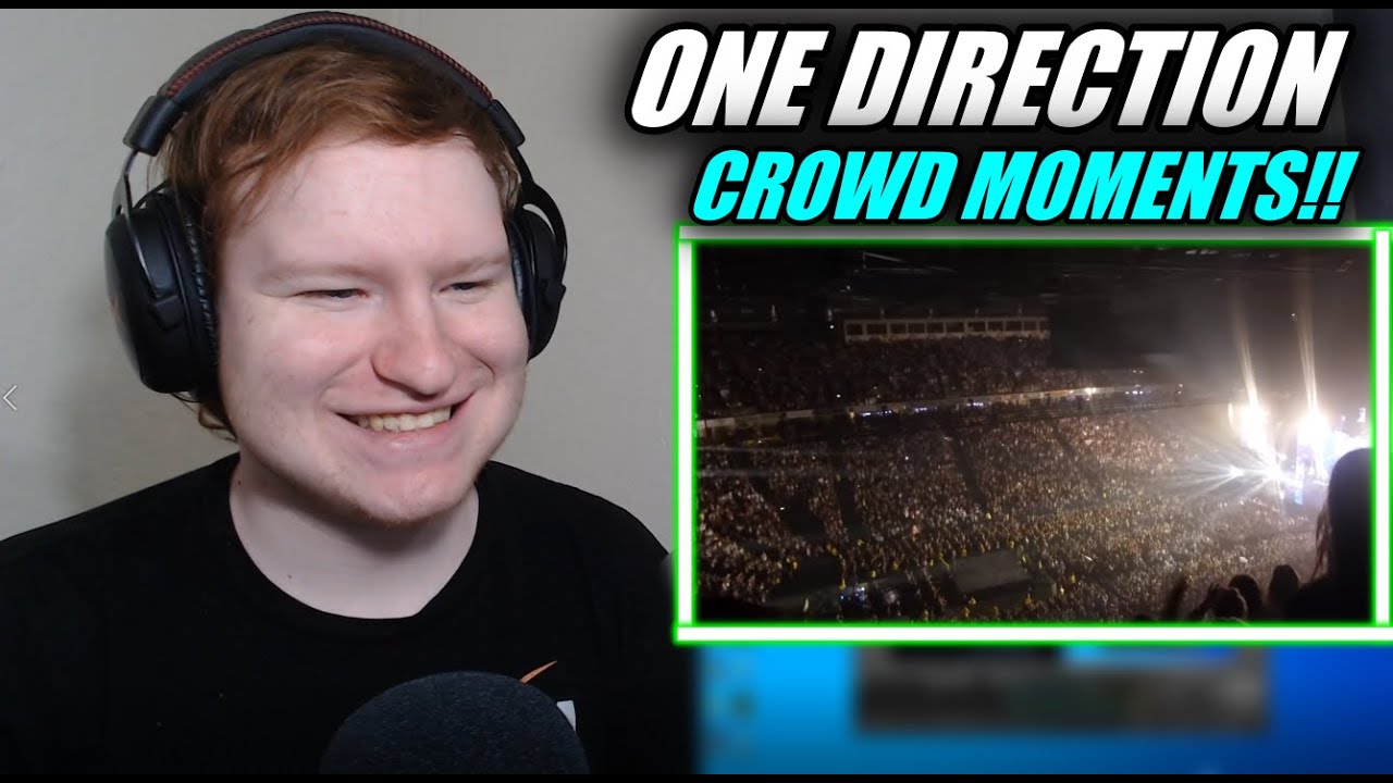 ONE DIRECTION BEST CROWD MOMENTS REACTION!!