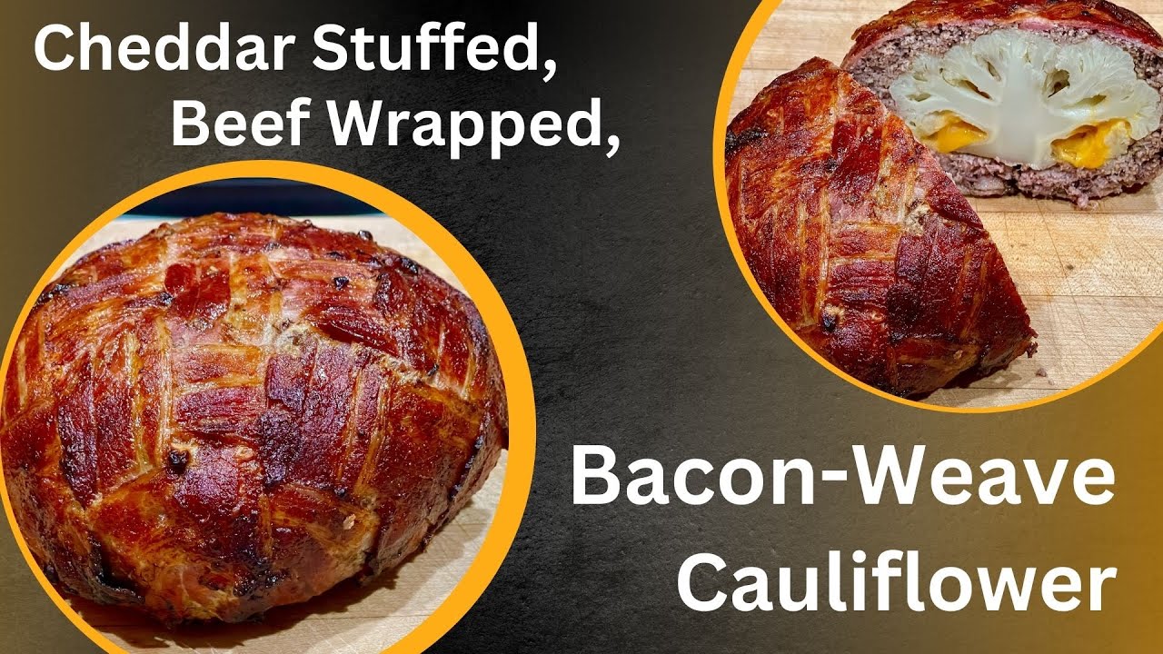 I Wrapped Cauliflower in Beef & Bacon (And It’s Amazing) 😋