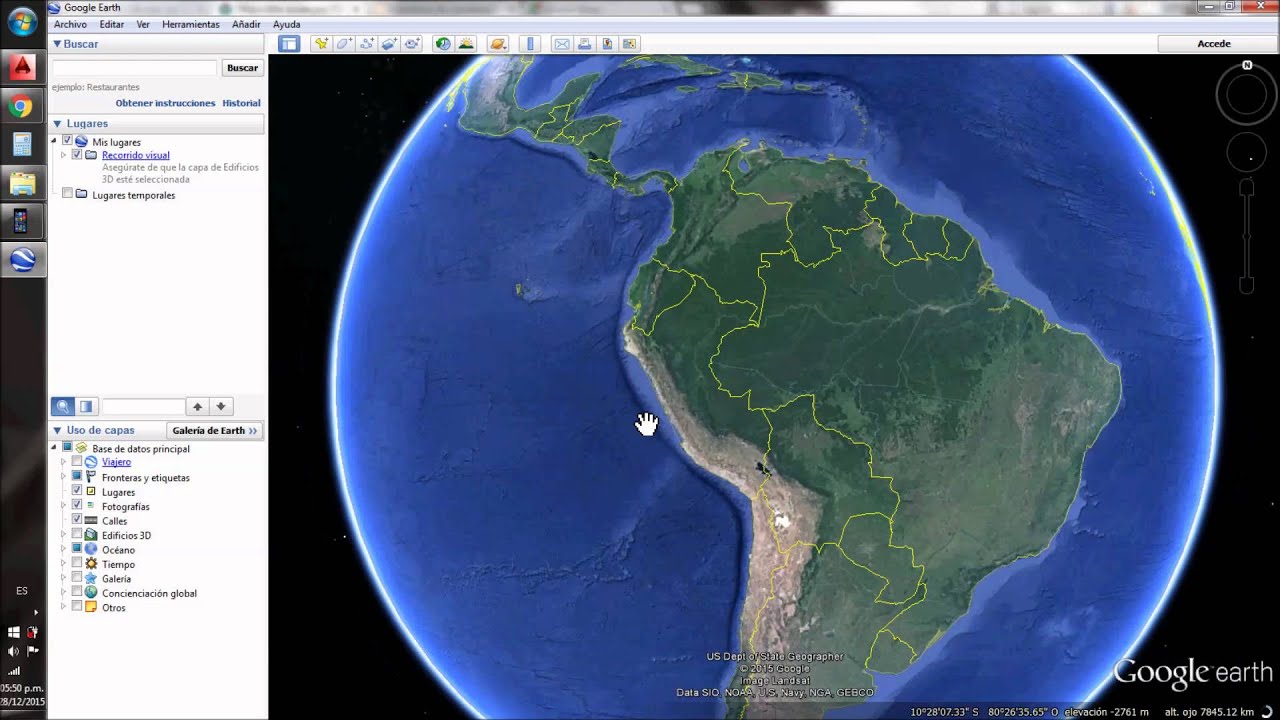 Como ubicar coordenadas UTM en Google Earth/Maps
