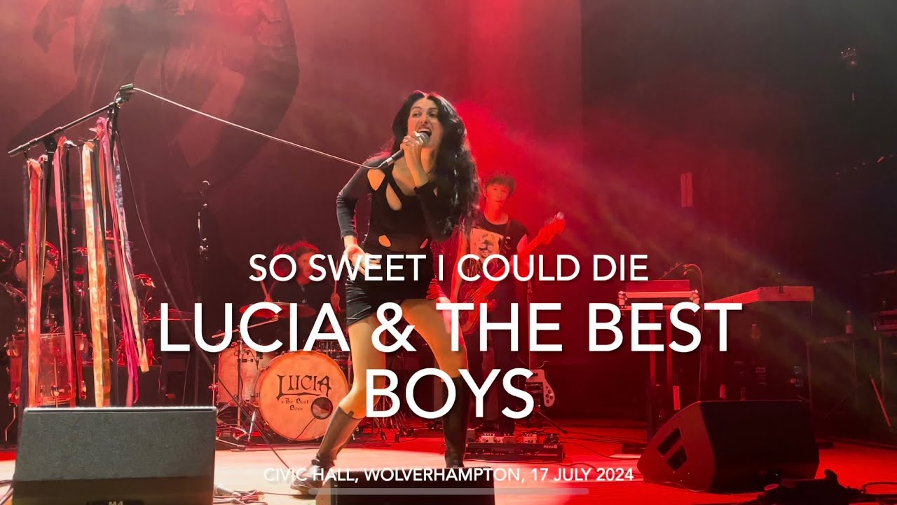 Lucia & The Best Boys - So Sweet I Could Die - Live 4k @ Civic Hall, Wolverhampton, 17 July 2024