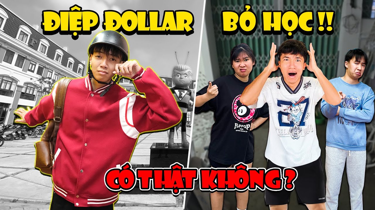 Điệp Dollar Thông Báo Bỏ Học !! Team Anh Tóc Xoăn Vô Cùng Bất Ngờ Khi Điệp Đòi Về Quê