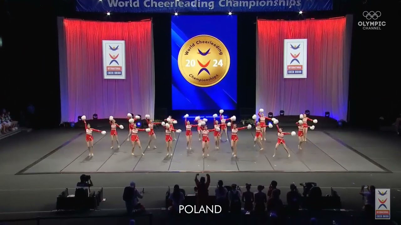 Dream Team Youth Garwolin - 4 miejsce - Mistrzostwa Świata 2024 - Freestyle Pom Youth