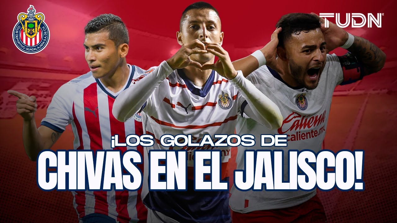 &iquest;SU SEGUNDA CASA? 😳🔥 Grandes GOLAZOS de Chivas en los &uacute;ltimos Cl&aacute;sicos Tapat&iacute;os en el Jalisco | TUDN