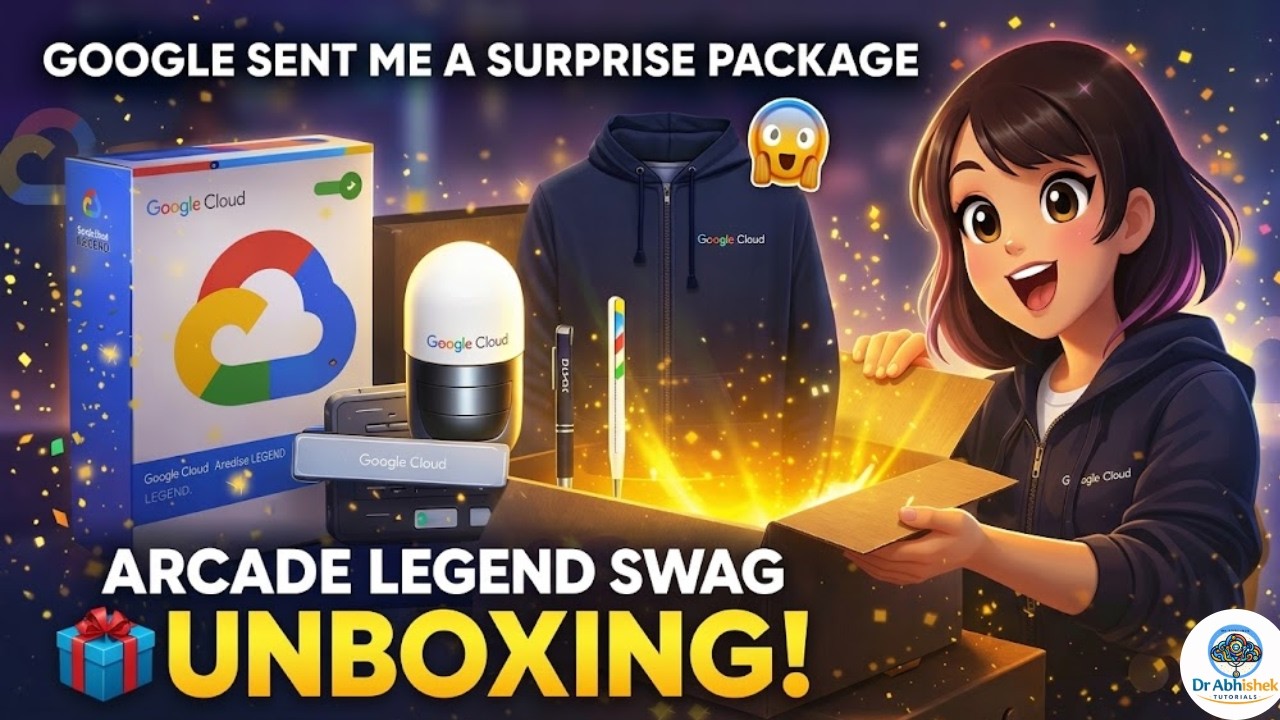 Распаковка подарков Google Cloud Arcade LEGEND Swag 2026 🎁 | Google прислал мне сюрприз 😱 |