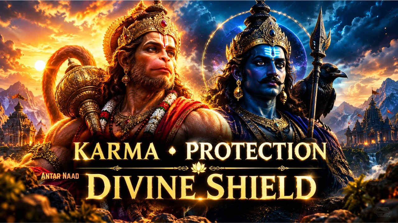 Shani Dosh Nivaran Hanuman Mantra (8 Hours) | Remove Negativity, Fear & Karma | Divine Protection