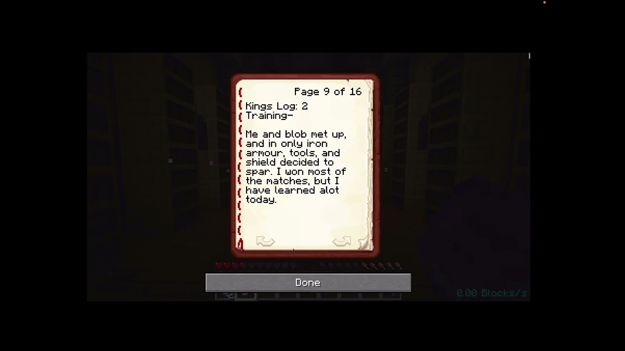 Reptile’s logs 9