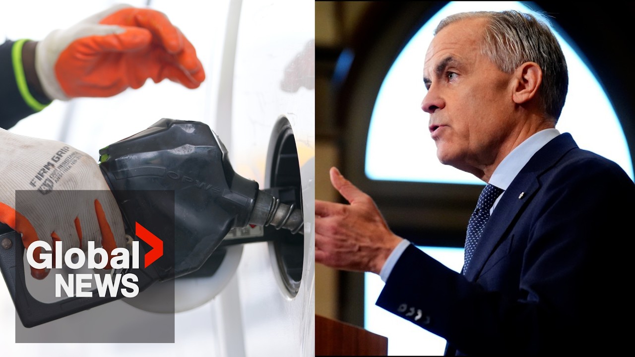 Carney says he will temporarily suspend Canada's fuel excise tax amid Iran war | FULL