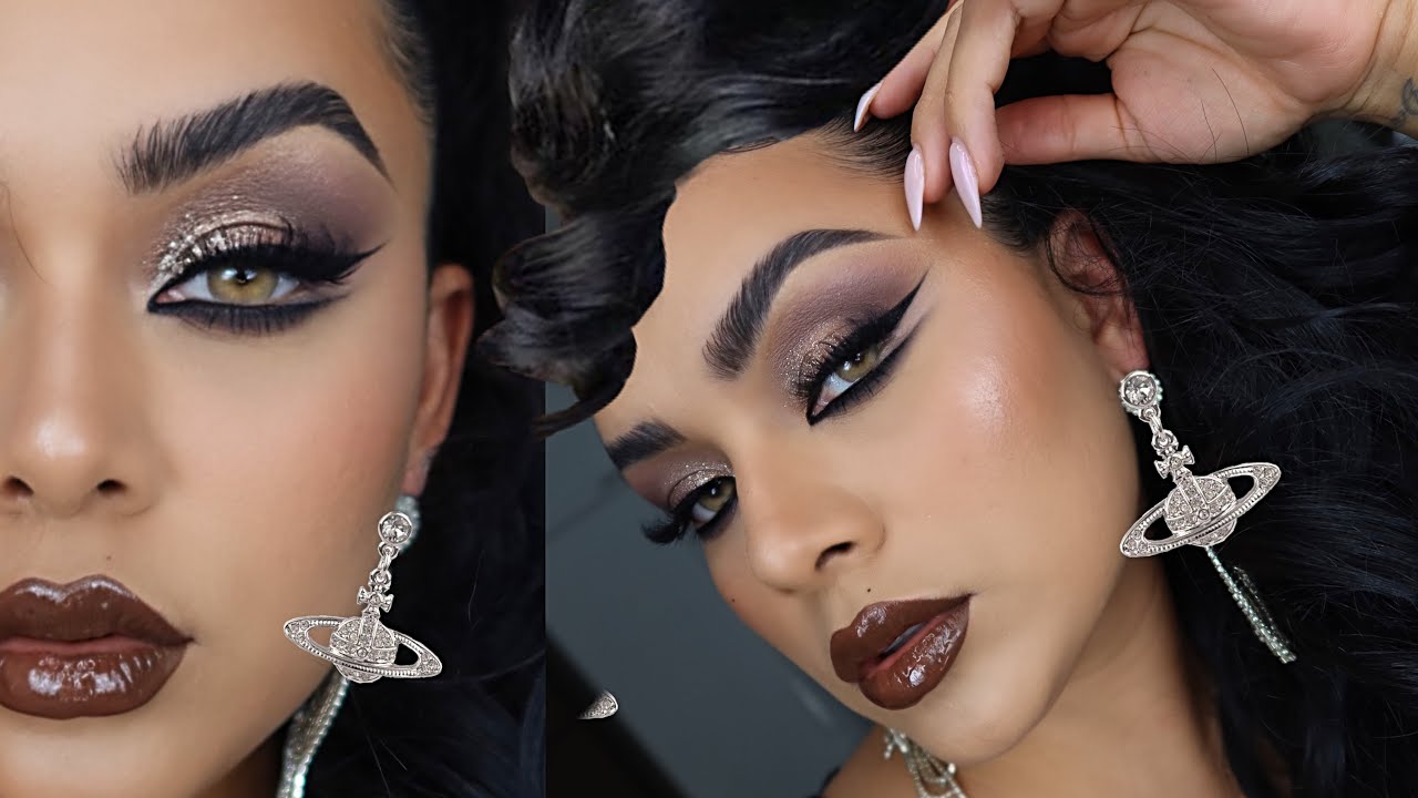 MAQUILLAJE PARA AÑO NUEVO / LOOK FACIL Y RÁPIDO PARA FIESTA