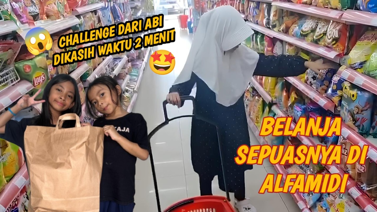 2 Menit untuk Belanja Sepuasnya! #challenge