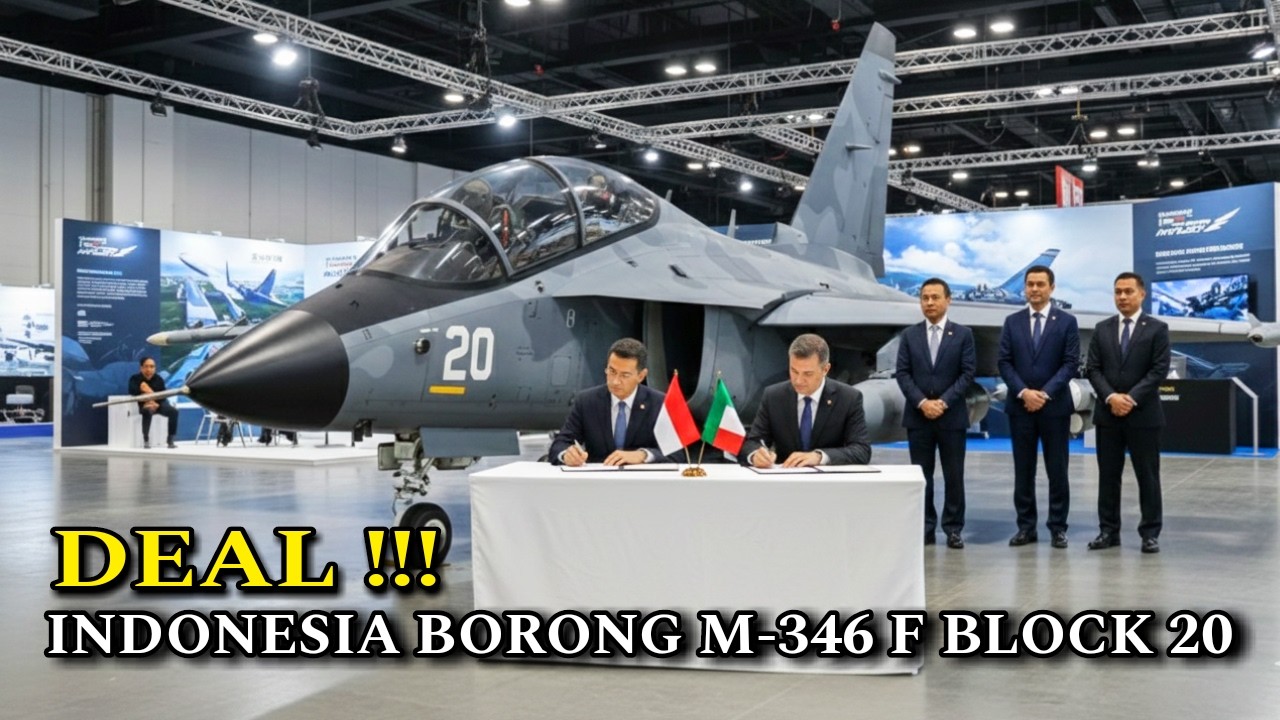 Langkah Strategis!! Indonesia Borong Pesawat Latih Untuk TNI M-346 F Block 20