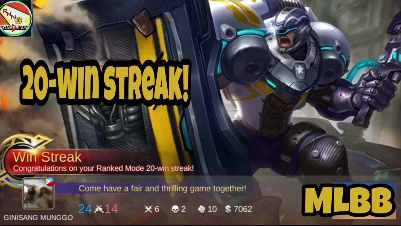20-WIN Streak! Johnson Gaming | MLBB | Online Game