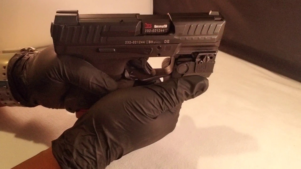 HK VP9SK Fitting the VP9 standard and extended Magazines