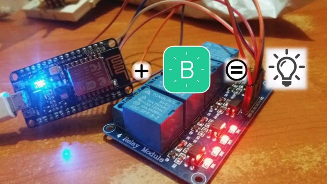 Home automation using node mcu & blynk (IOT)