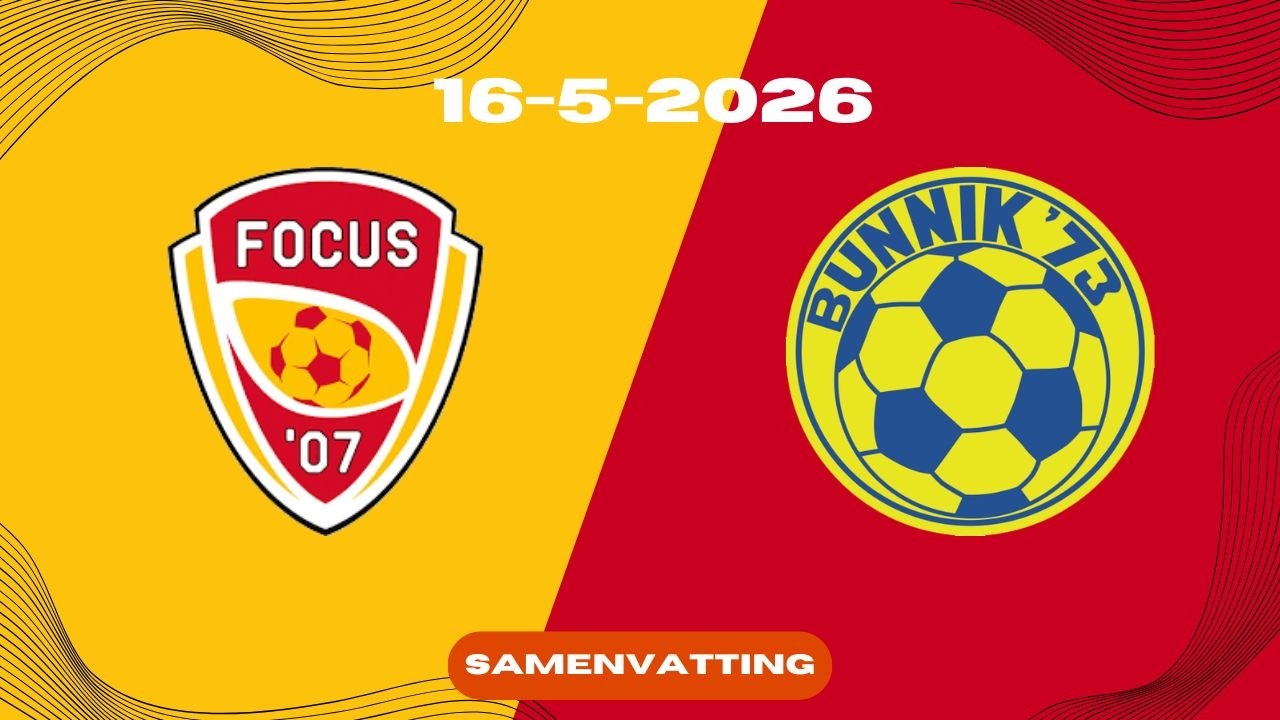 Spectaculaire Afsluitingswedstrijd voor de KAMPIOEN! | Focus'07 1 - vv Bunnik '73 1 | Samenvatting
