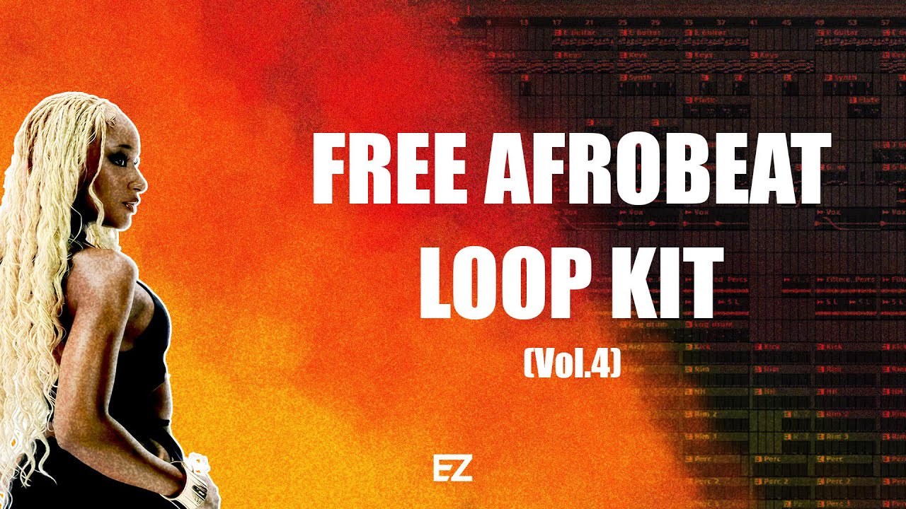 🔥[FREE]🔥 AFROBEAT LOOP KIT/SAMPLE PACK Vol. 4 (25+ Royalty Free Drum Loops)