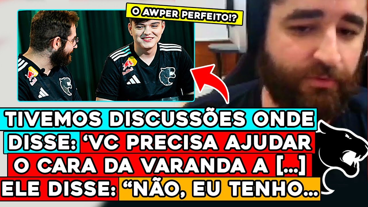 📢 FALLEN REVELA (COM BASTIDORES) COMO ESTÁ *MOLDANDO MOLODOY* NA FURIA: 