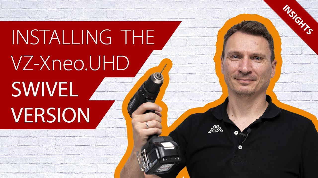 Installing the WolfVision VZ-Xneo.UHD Visualizer Swivel Version