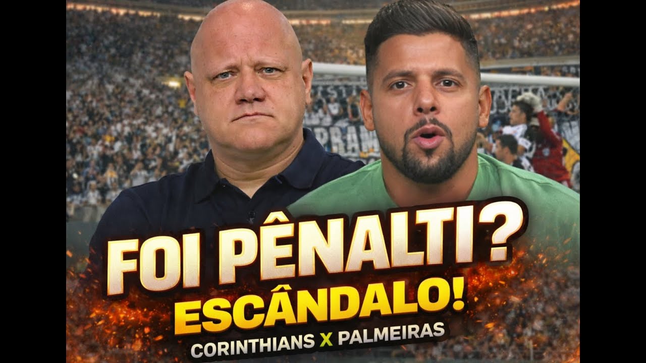 TODOS ACHARAM QUE FOI PENALTI!! SÓ NÃO VÊ QUEM NÃO QUER!!