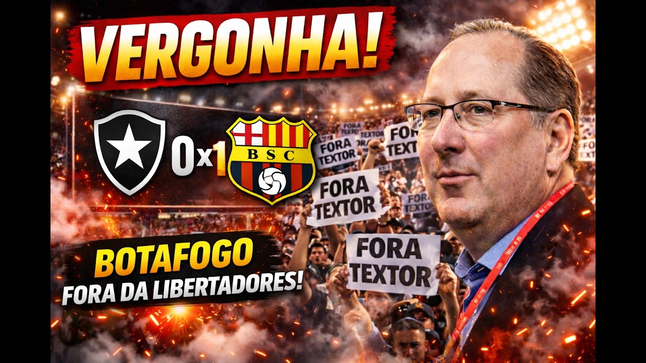 VERGONHA! Botafogo perde em casa para o Barcelona-EQU | Pós-jogo Libertadores
