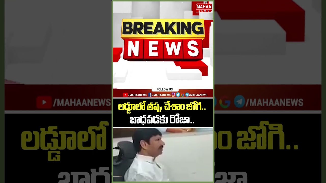 జోగి రమేష్ , రోజా నోటి దూల..Jogi Ramesh | Roja Viral Video | YCP Party | Mahaa News