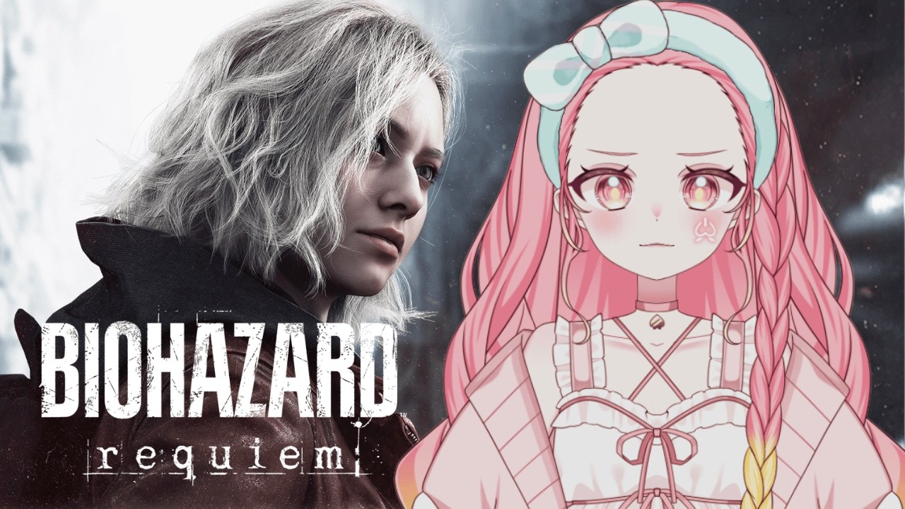 【バイオハザード レクイエム】#前編 待ちに待った新作っ!!クリアする気持ちで突っ走るよう!!【桃ノ木フウカ】