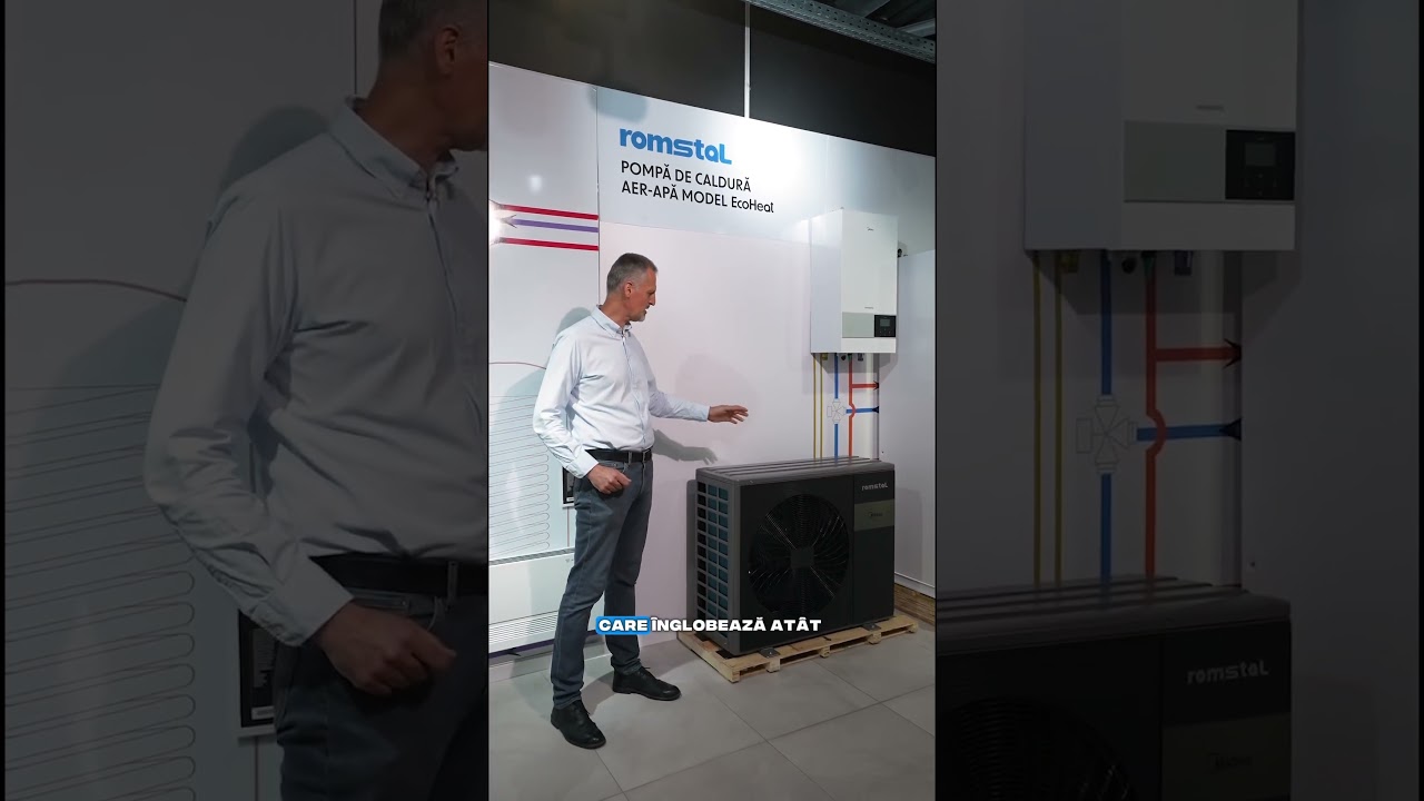 Pompă de căldură split sau monobloc? #romstal #pompecaldura #romstalromania #geniusmedia