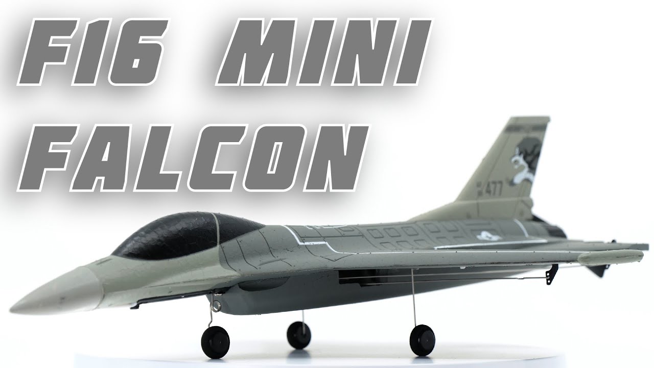 Eachine Mini F16 Falcon 365mm Wingspan EPP 2.4G 6-Axis One Key Return Aerobatic RC Airplane