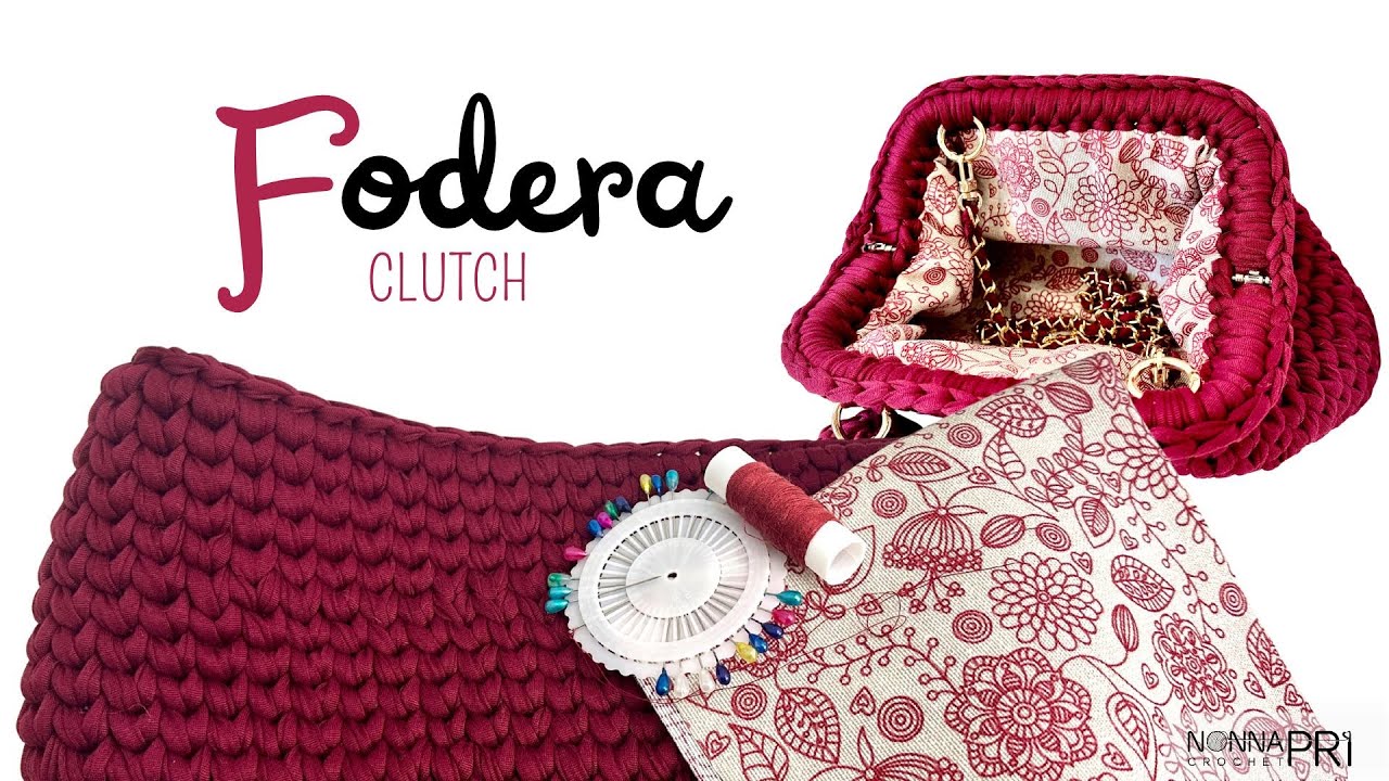 Tutorial fodera clutch - metodo facile - cucitura invisibile