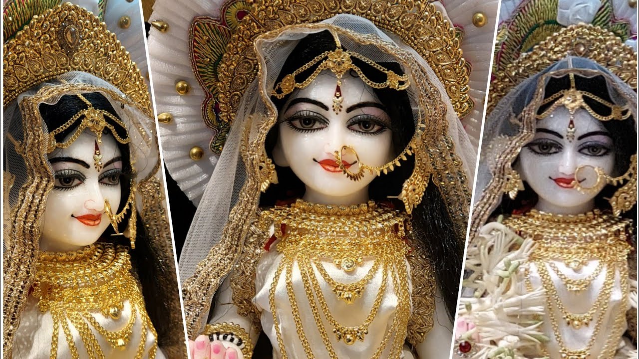 शरद पूर्णिमा 2021-  हमारी राधा रानी ऐसे हुए तैयार | radha rani shringar