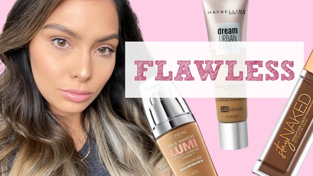 BEST FOUNDATIONS FOR DRY SKIN! Drugstore and High End | TOP 6 Foundations For DRY SKIN!