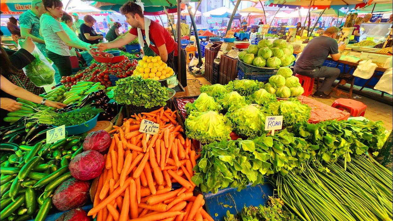 Çarşamba Pazarı, Balıkesir  - 5 Haziran 2024  #bazaar #bahçelievler  #balikesir  #vlog