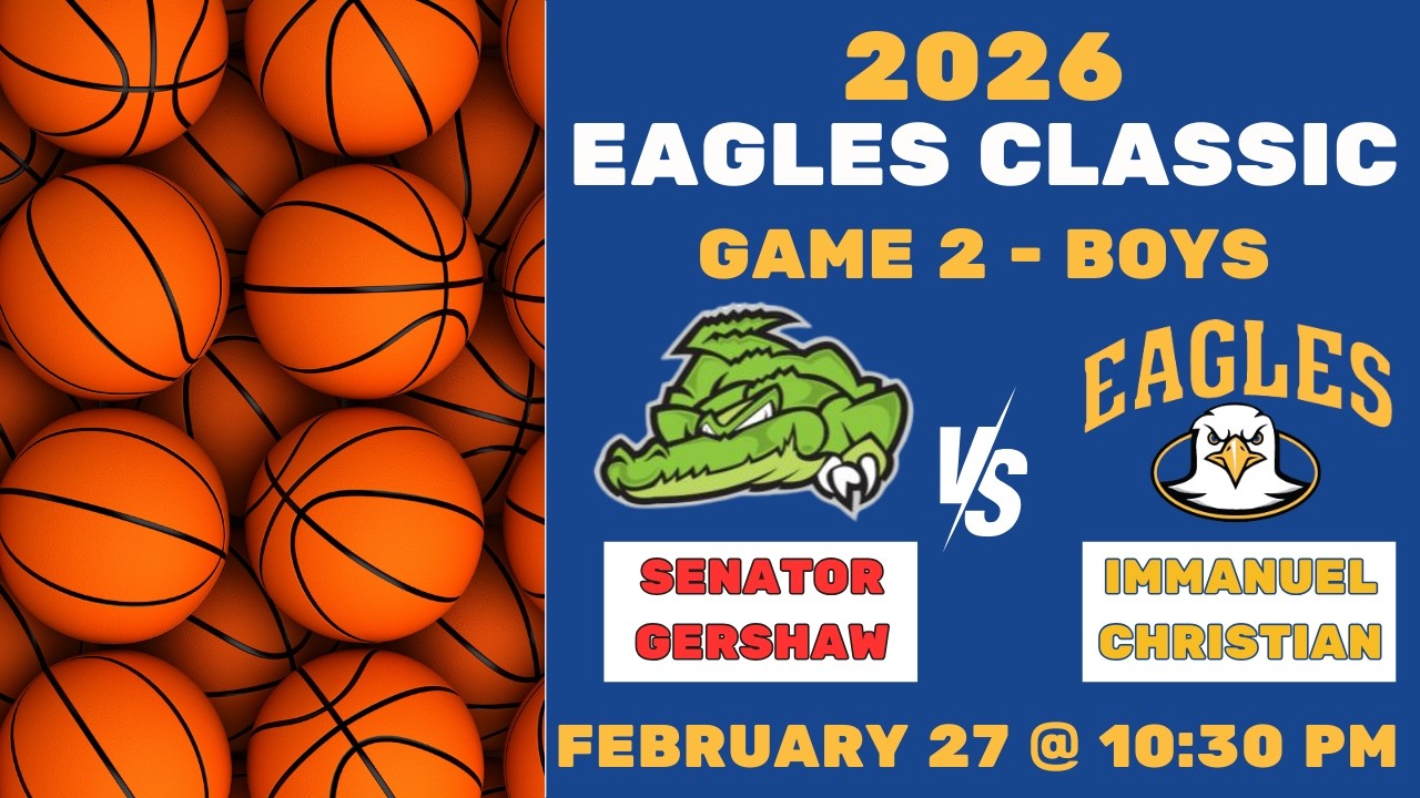 Eagles Classic (Game 2 - Boys) - Immanuel Christian vs. Senator Gershaw