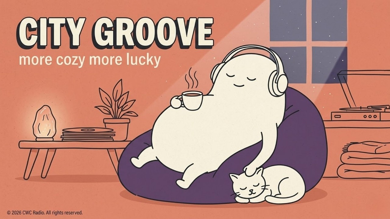 [BGM Playlist] As if at a solitary late-night cafe｜Me Time｜City Groove｜Drive / Chill / Relax / Study