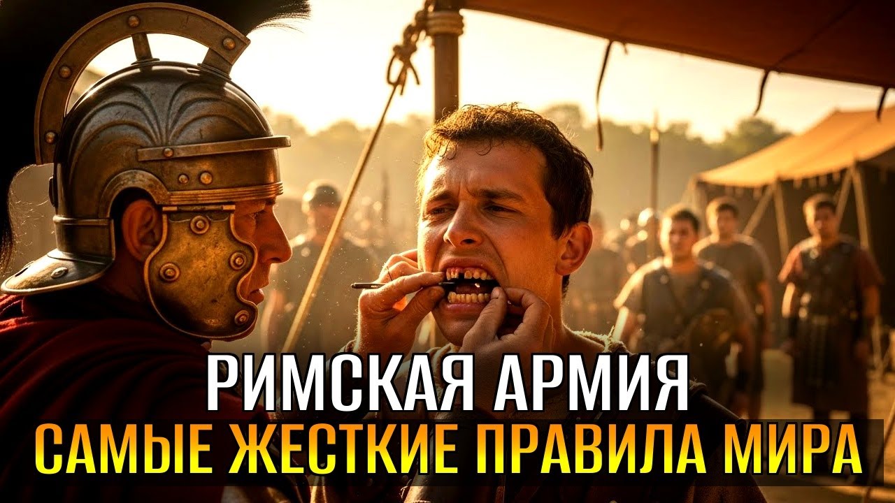ЗУБЫ ЛЕГИОНЕРА: Почему Тебя Могли Не Взять в РИМСКУЮ Армию Из-за Плохой Улыбки?