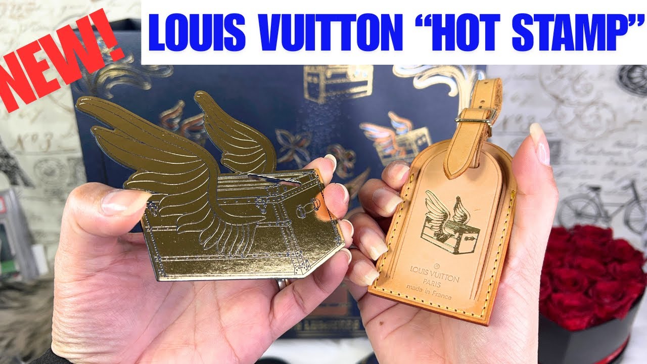 Новая праздничная сумка Louis Vuitton и тиснение в технике горячей штамповки, выпущенные к 2025 г...