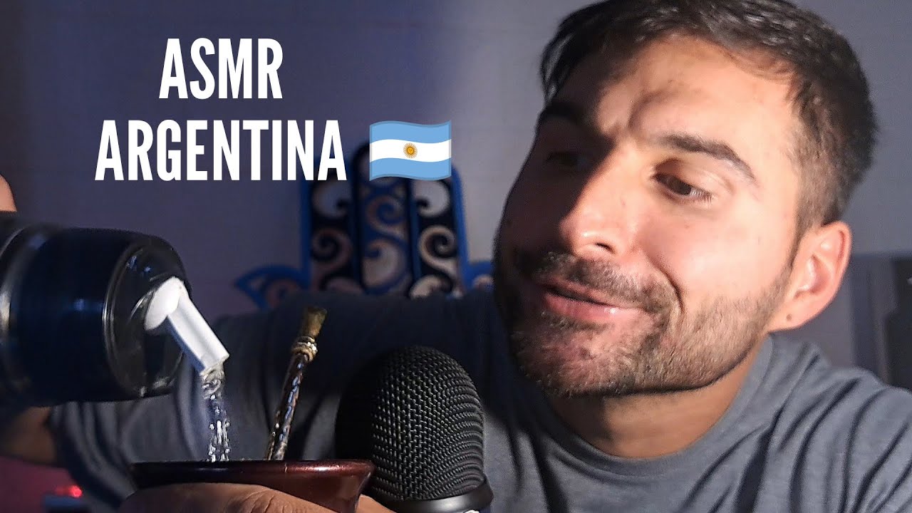 ASMR Tomando Mate 😎  + Triggers y Soniditos n.n | ASMR Argentina 🇦🇷