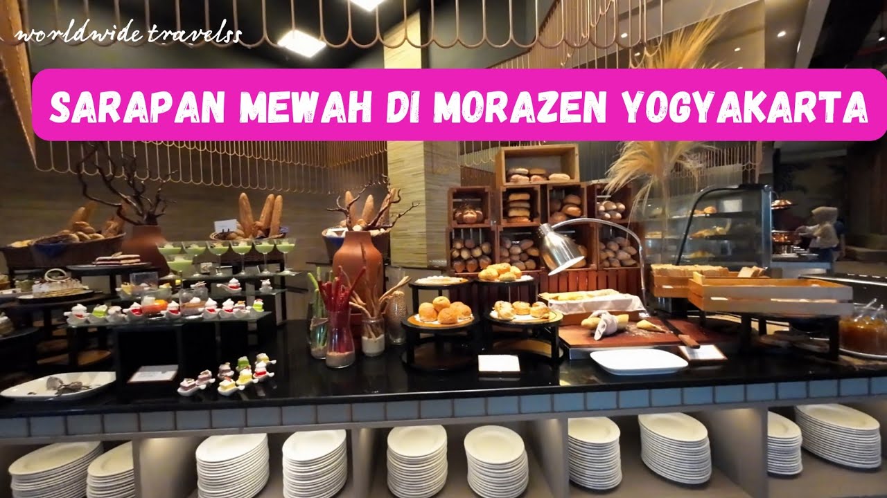 Rekomendasi hotel astetik dekat YIA airport | sarapan mewah di hotel morazen yogyakarta