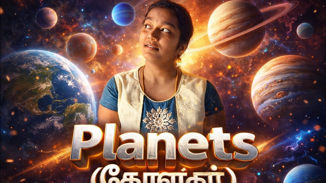 Simple way to learn Planets (கோள்கள்) . #trending #planets #study #science #socialmediagrowth 