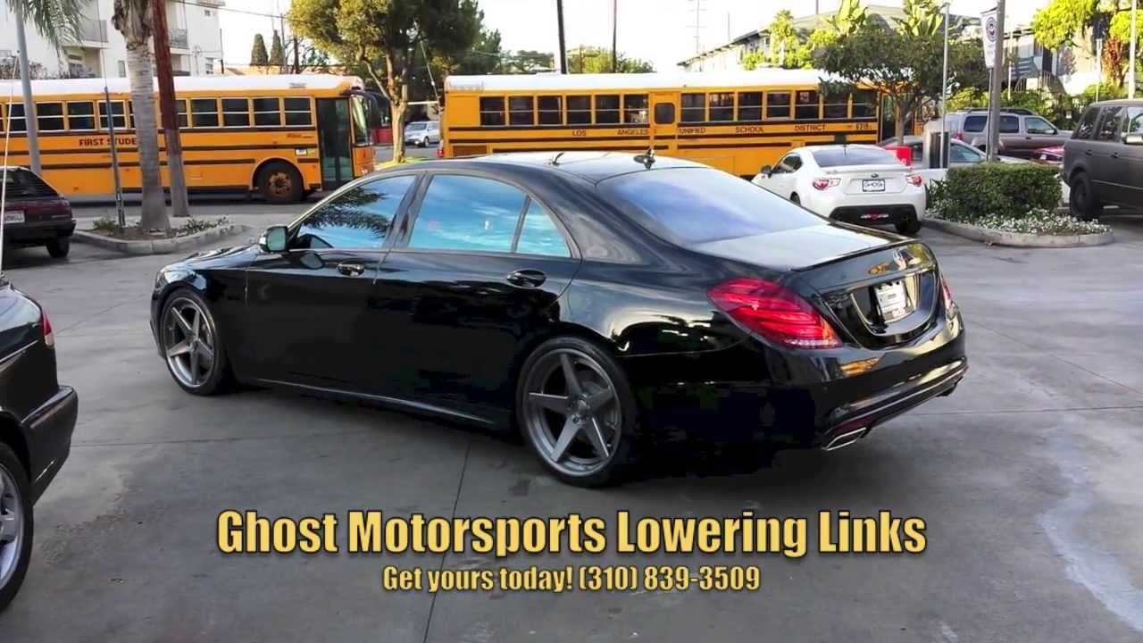 Lowered 2014 Mercedes S-Class W222 - Lowering Links for S550