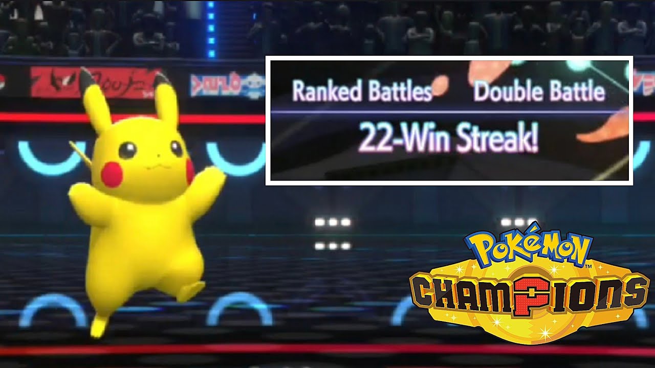 22-Win Streak with Pikachu! | Pok&eacute;mon Champions VGC [Reg M-5]