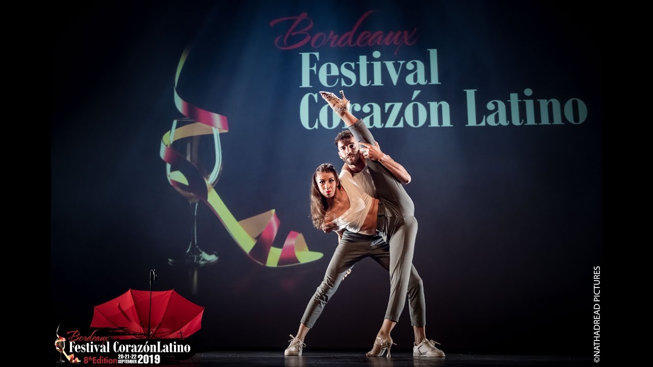 Show Reda & Laetitia - Festival Corazón Latino (Bordeaux) 2019