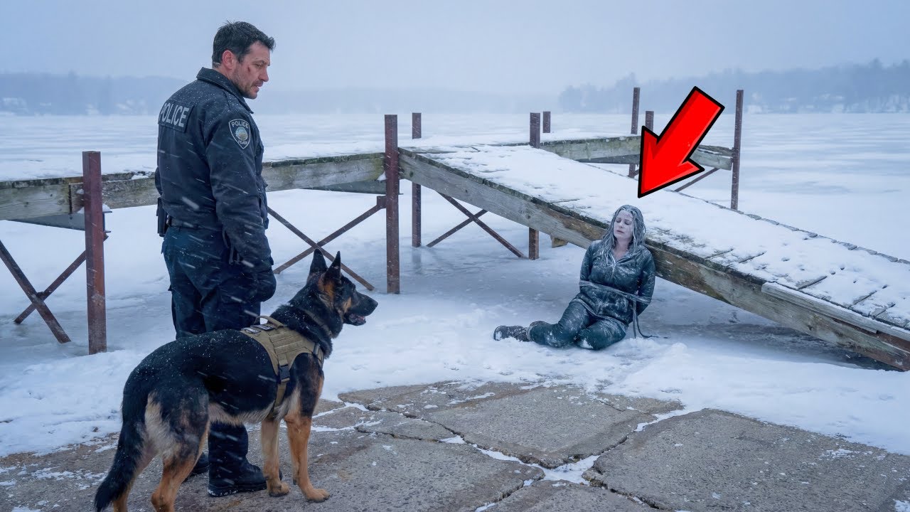 They Tried to Silence Her in the Snow — The Police Dog Refused to Look Away