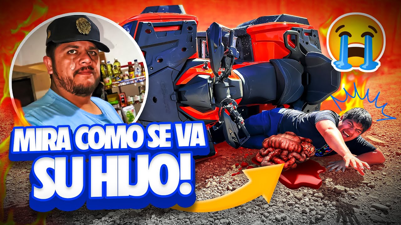 MIRA LA MU3RT3 DE SU HIJO AL VOLTEARCE DE LA MOTO🏍️ 🔥 |*Se le salieron las Trip4s*