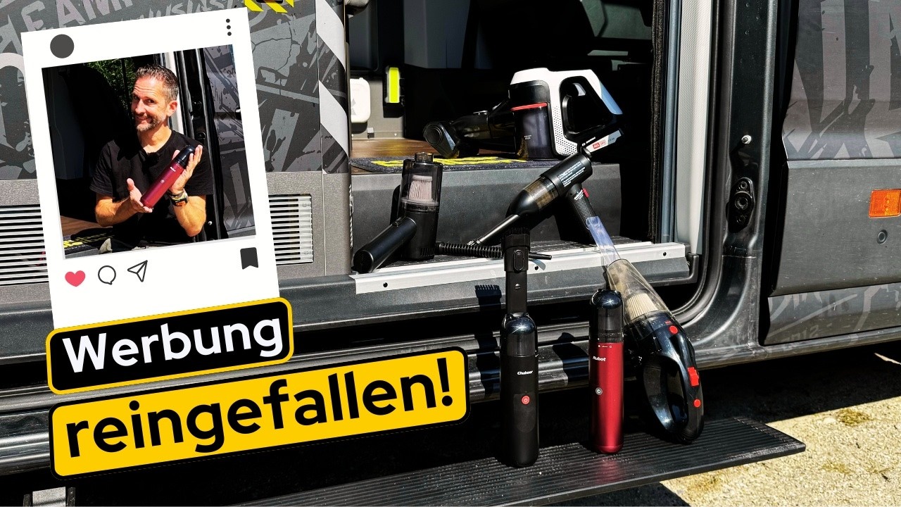 WOHNMOBIL ZUBEHÖR - ich bin auf Staubsauger Werbung reingefallen 🚨