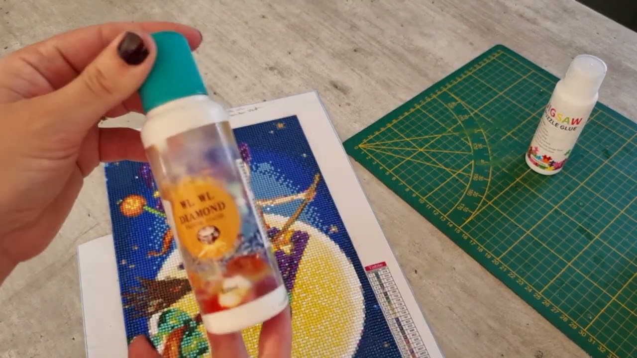 Diamond Painting Comparatif des différentes colles de finition pour DP